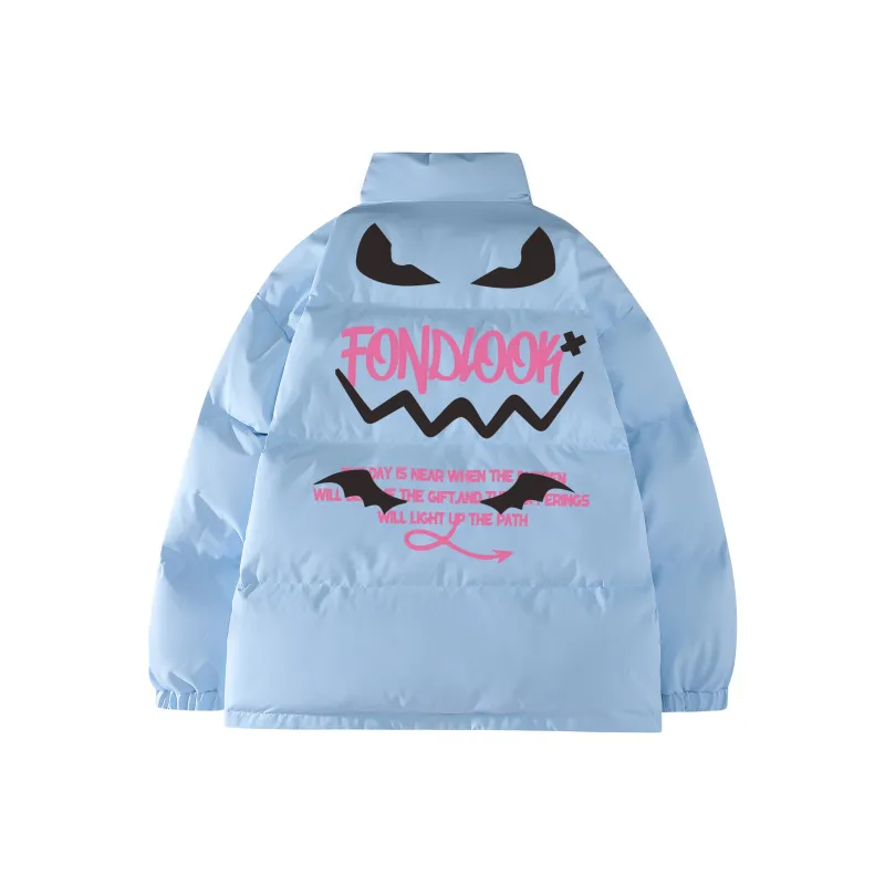 FONDLOOK Puffer Jackets Unisex-11