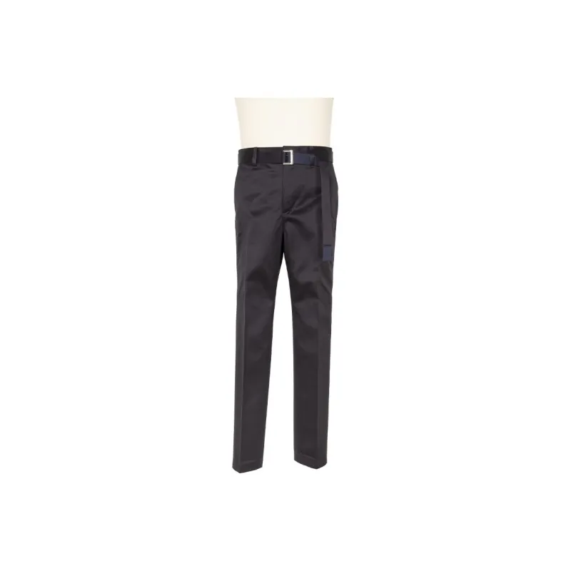 Sacai Casual Pants Men Black-0
