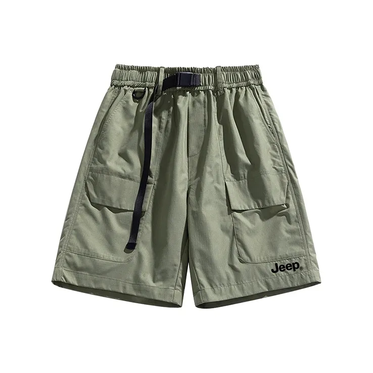Jeep Gorpcore Versatile Parachute Cargo Shorts Unisex-70