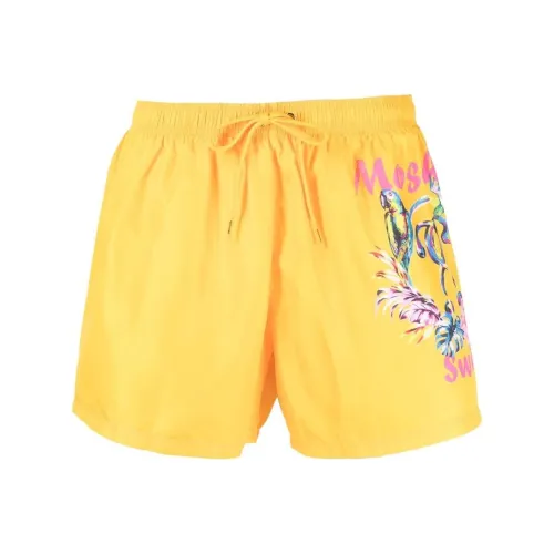 MOSCHINO Casual Shorts Men Yellow