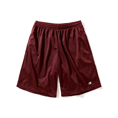Champion Loose Fit Shorts US Version Unisex Burgundy