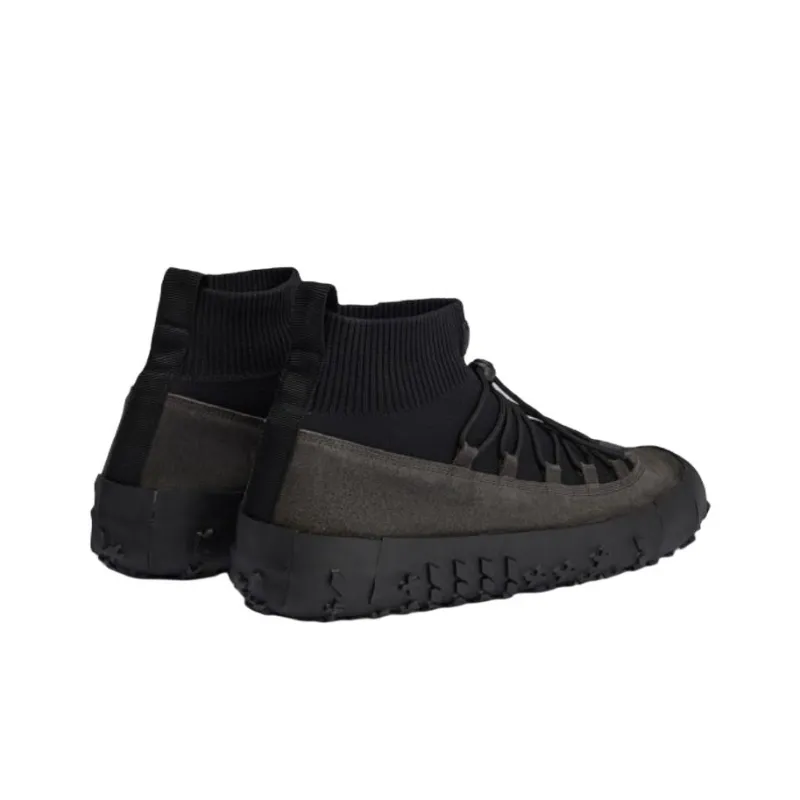 Vibram x Lemaire High Top Casual Shoes Women's Asphalt Gray-3