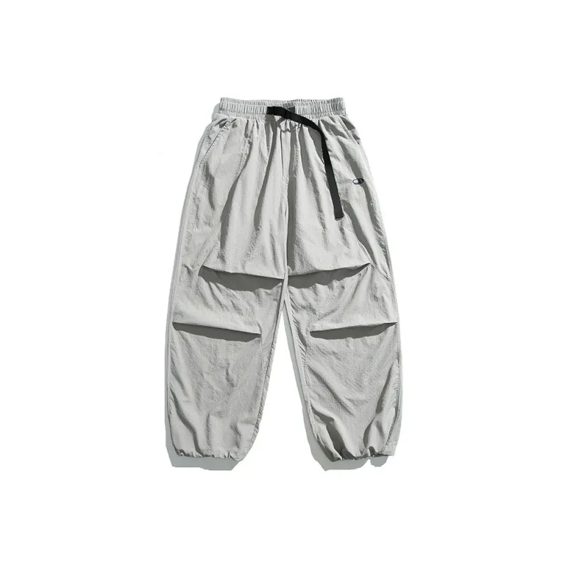 【dme】 Casual Pants Unisex Army Green-4