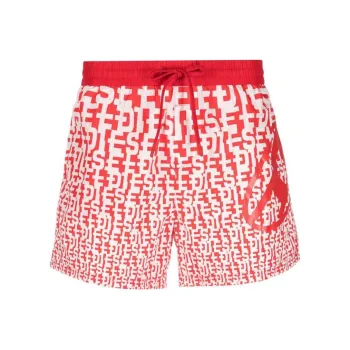 DIESEL Swimming Shorts Men Red