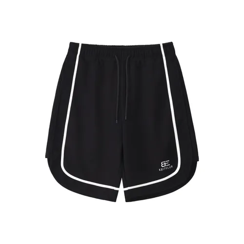 BLACK OF EXIT Casual Shorts Unisex