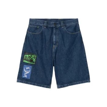Carhartt WIP Civilist Collaboration Denim Shorts Unisex Blue