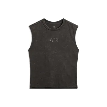 LiNing Tank Top Men's Dark Chocolate Umber Washed