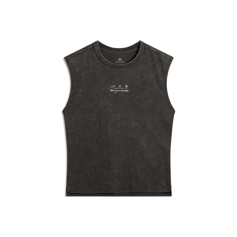 LiNing Tank Top Men's Dark Chocolate Umber Washed-0