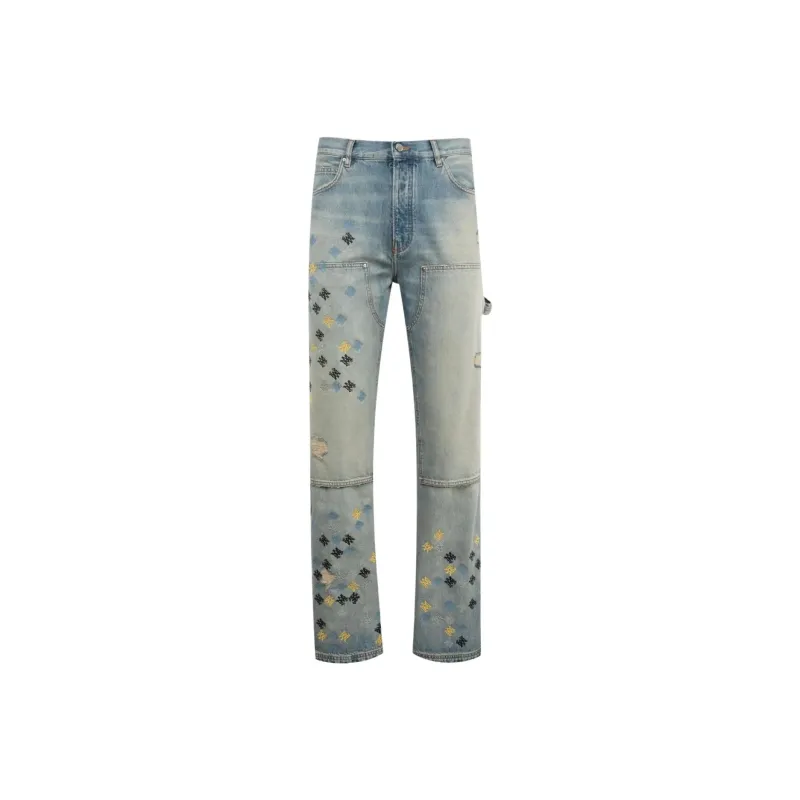 AMIRI Embroidered Jeans-0
