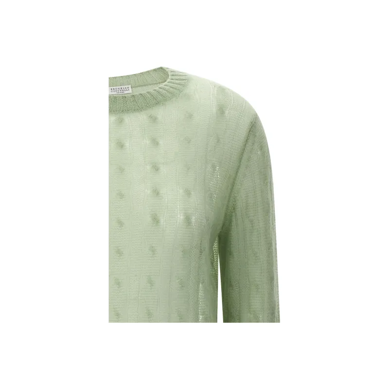 Brunello Cucinelli Crewneck Knitted Sweater-2
