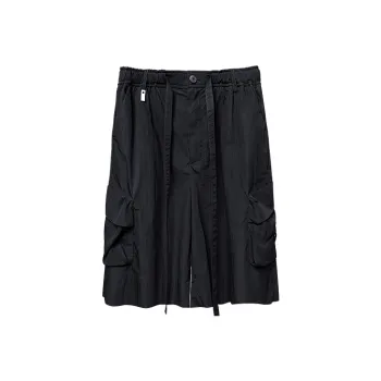 HUANXIANGZHE Casual Shorts Men Black