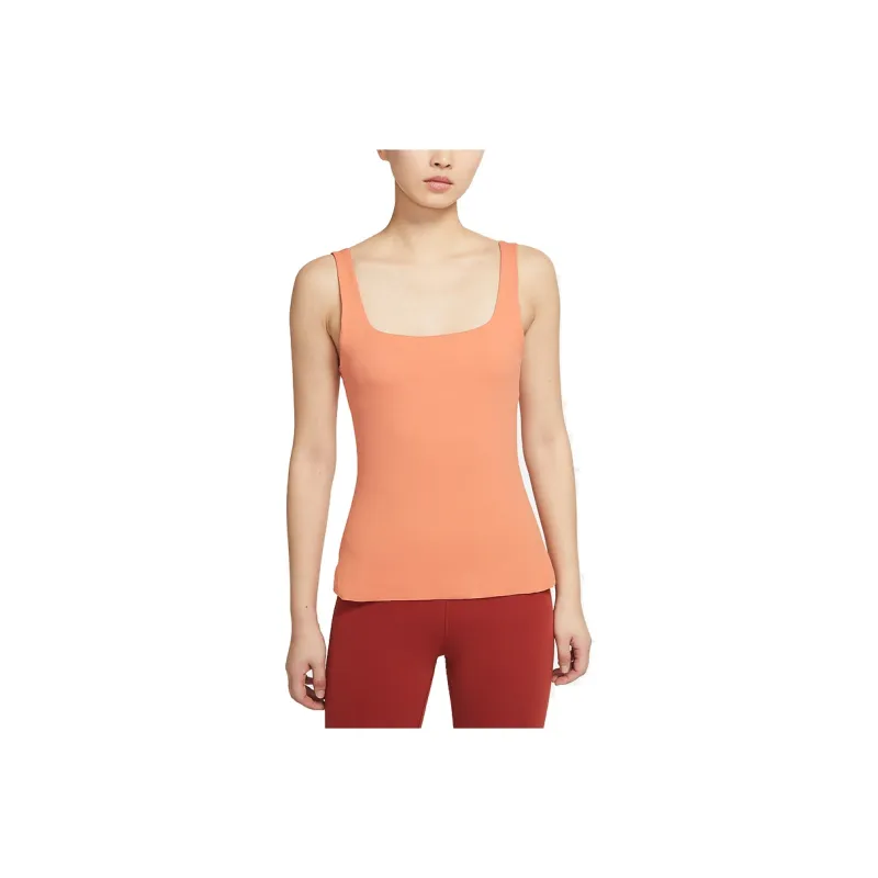 Nike Tank Tops Women's Orange-0