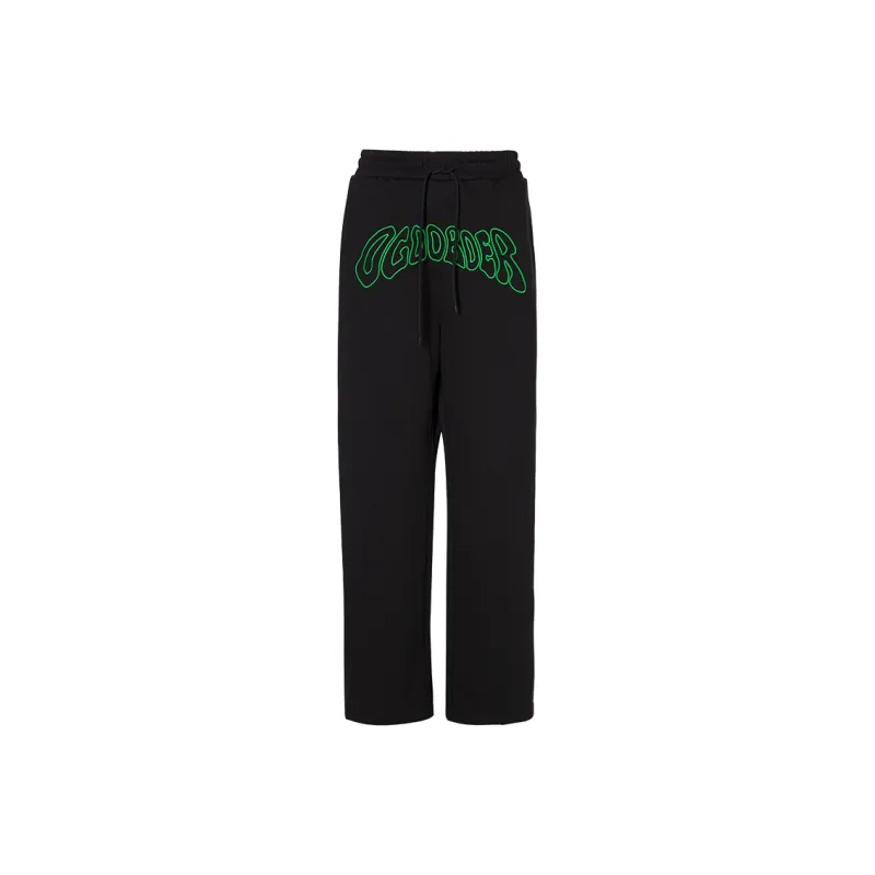 AFGK Sweatpants Unisex Black/White-0