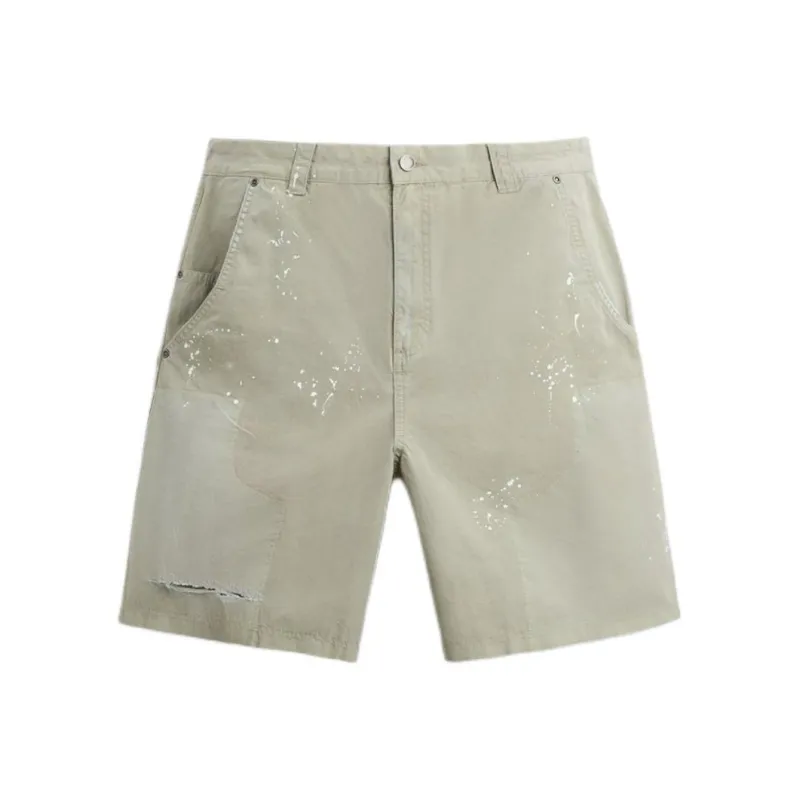 ZARA Casual Shorts Men Gray-0
