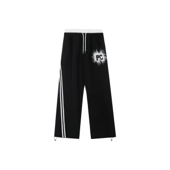 LBPC x LIANGBANPAOCAI LIANMINGKUAN Casual Pants Unisex Black