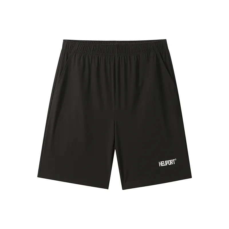 HELIPORT Casual Shorts Unisex Black-0