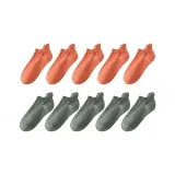 10 Pack (Orange 5+Army Green 5)