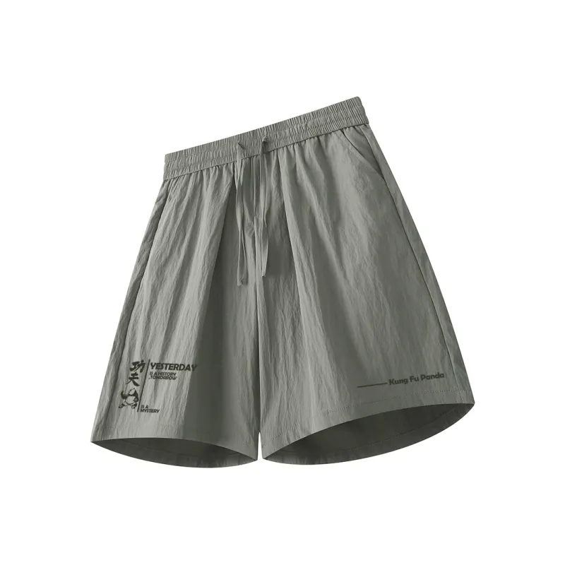 Kung Fu Panda Casual Shorts Unisex-4