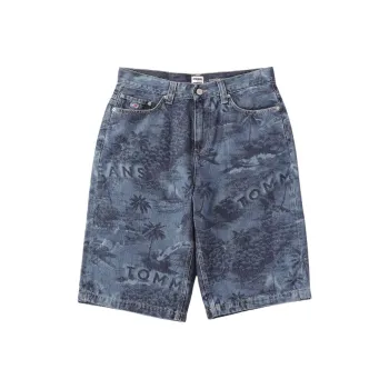 Tommy Hilfiger AIDEN BAGGY SHORT BH7056 AO Denim Shorts Men's Indigo