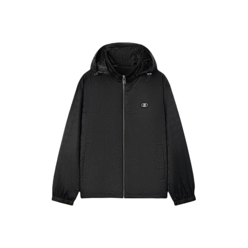 DILLO FW24 Puffer Jacket Men's Black Letter-0