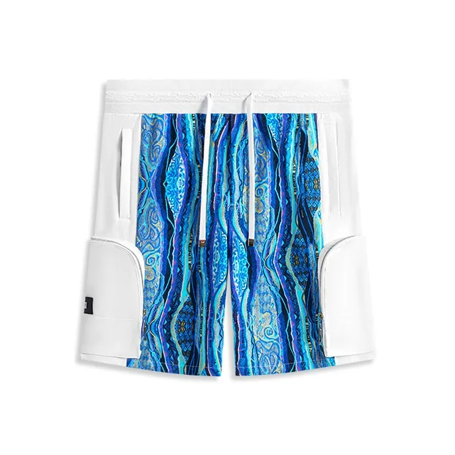 COOGI Street Hip-Hop Retro Pop Style Gourd Pattern Casual Shorts Unisex-0