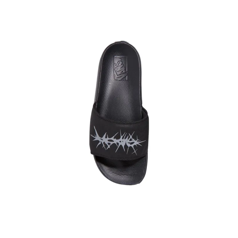 Vans Lacosta Slide Slippers Unisex Black-2