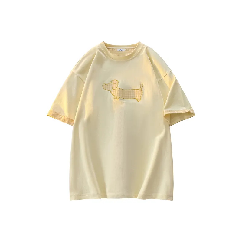 Warrior T Shirt Unisex Light Yellow-0