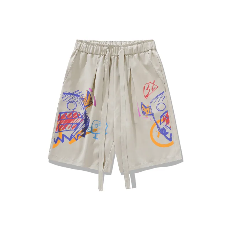 B.X Casual Shorts Unisex-2