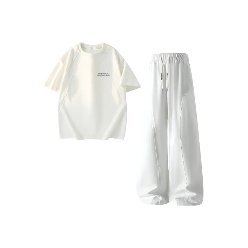 FAKE VINTAGE Casual Sportswear Unisex-14