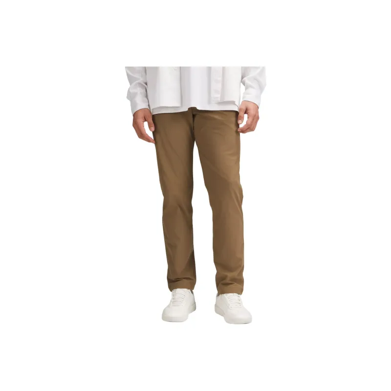 Lululemon ABC Classic-Fit Casual Pants Men's Khaki-0