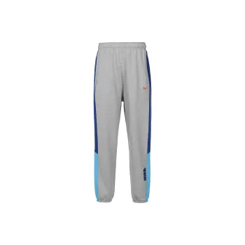 Nike Sports Pants Men Gray Blue