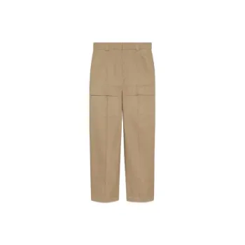 GUCCI Cotton Wide Leg Cargo Pants
