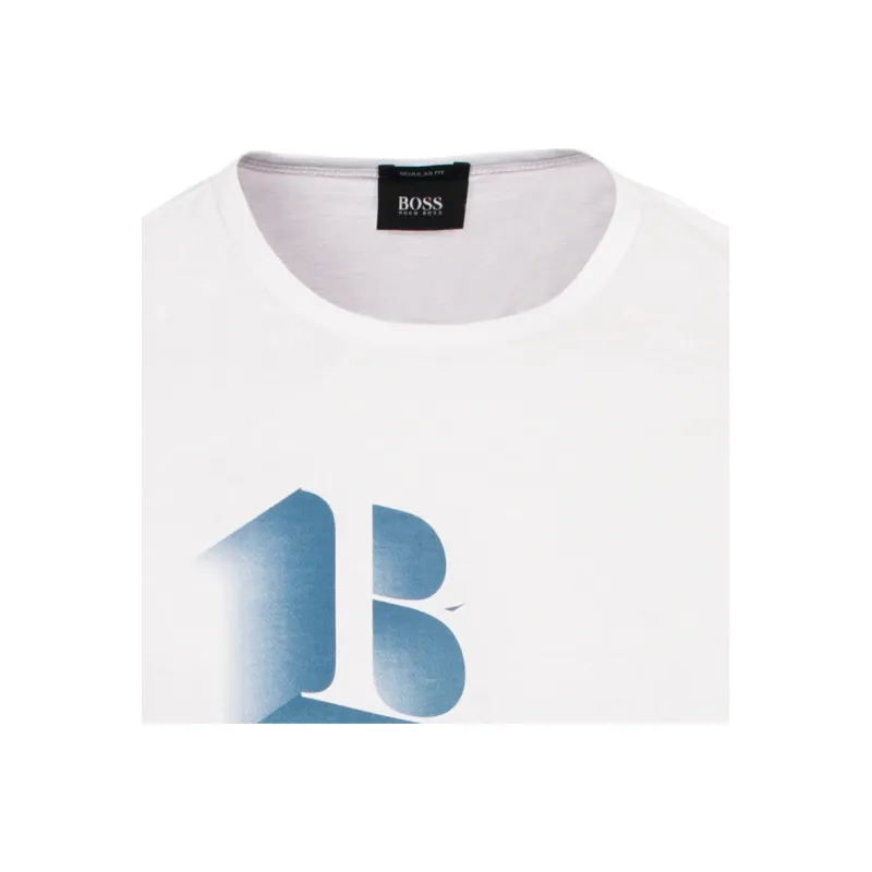 HUGO BOSS T Shirts Men White-3