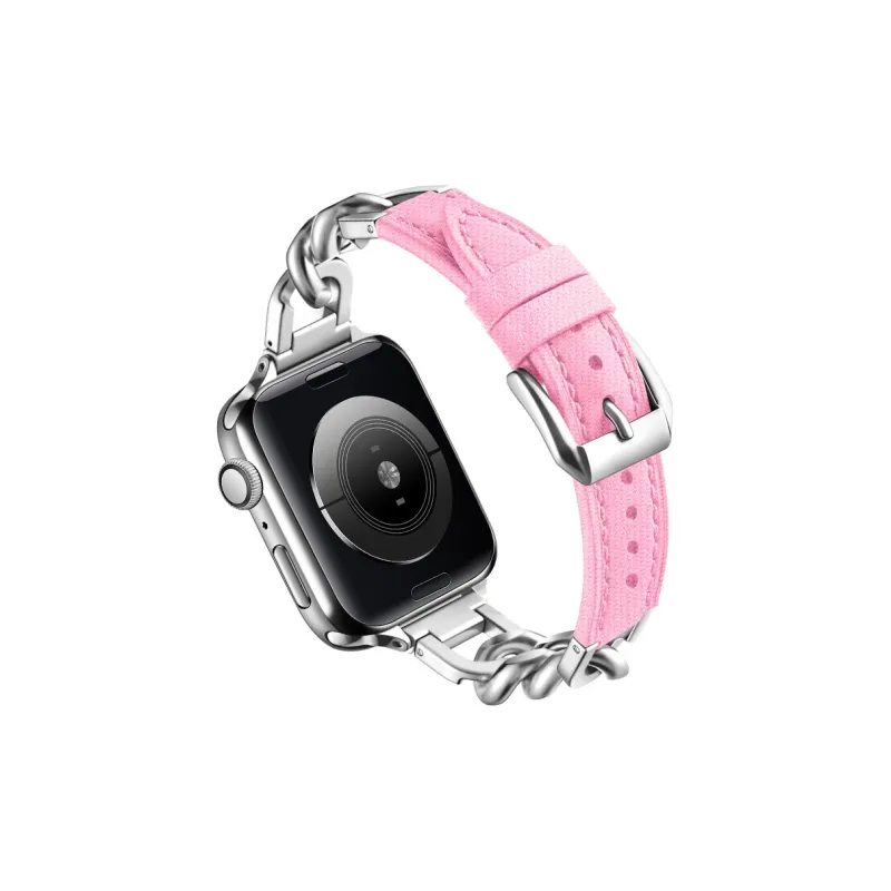 ZHENGGUANG Watch Band Apple Compatibility Artificial Leather Material-14