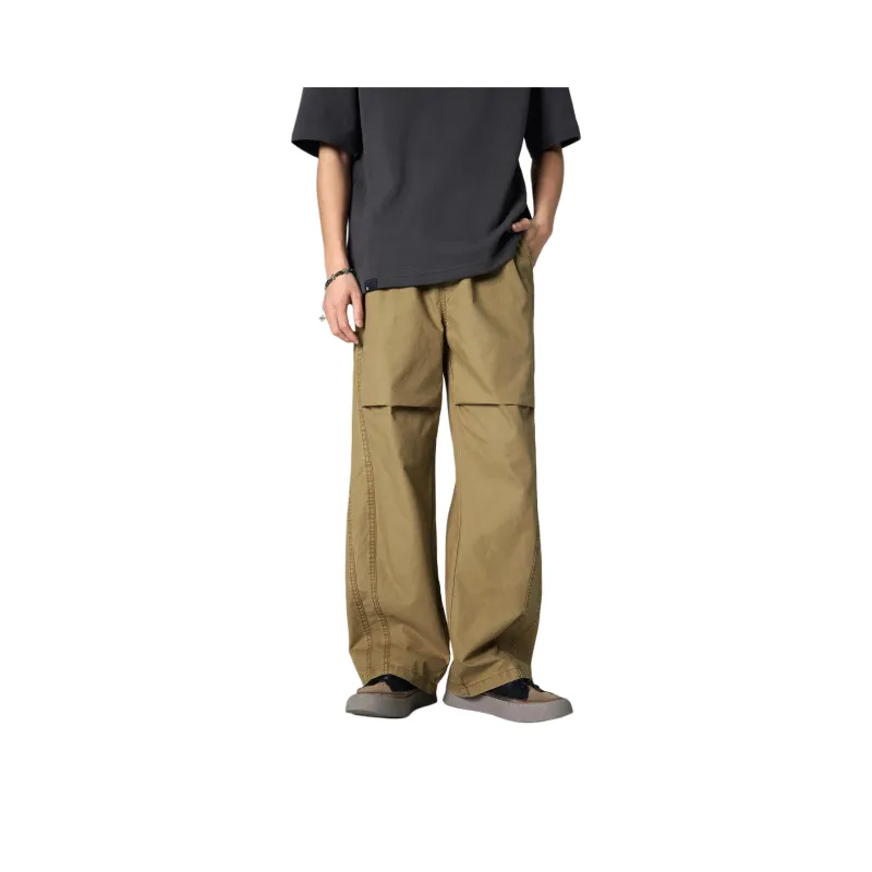 KM Casual Pants Unisex Khaki-0
