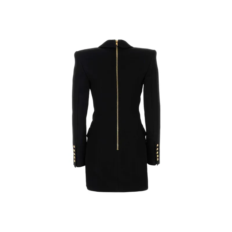 BALMAIN Single Breasted Blazer Dress-1