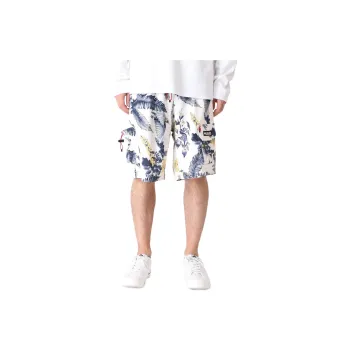Columbia Loose Fit Shorts Summer Men's White