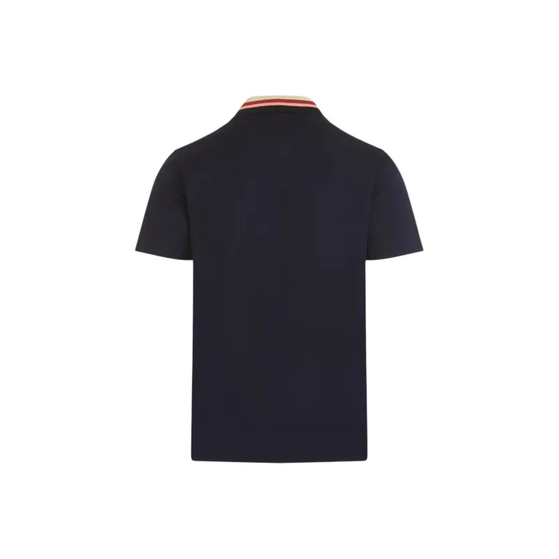 Paul Smith Stripe Detailed Short Sleeved Polo Shirt-1