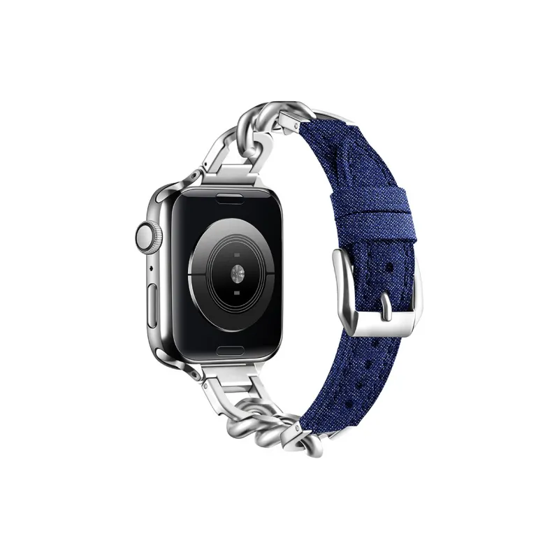 ZHENGGUANG Watch Band Apple Compatibility Artificial Leather Material-18