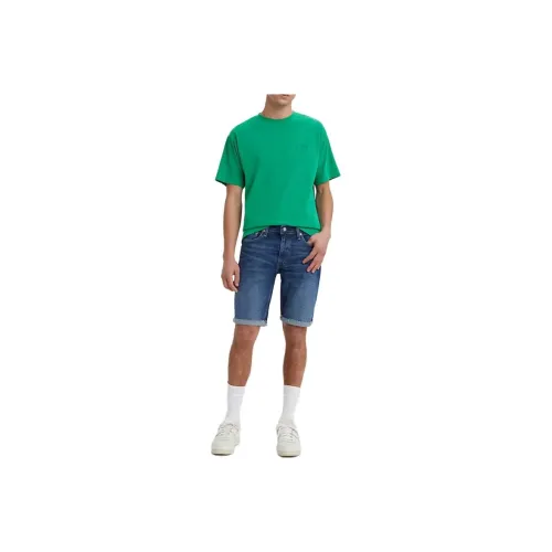Levis Casual Shorts Men Dark Blue
