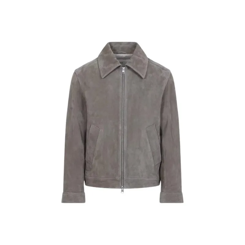 AMIPARIS Ami Alexandre Mattiussi Logo Embossed Jacket-0
