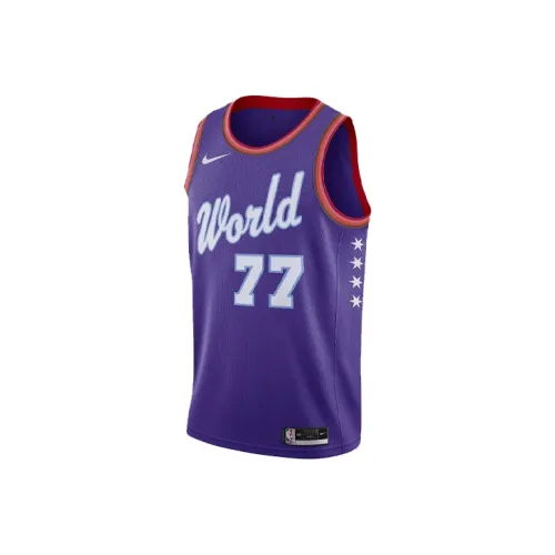 Nike Basketball Jersey Men's Blue