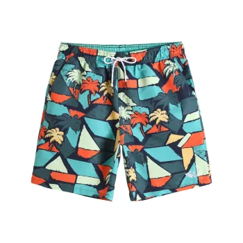 GAILANG Beach Shorts Men Green