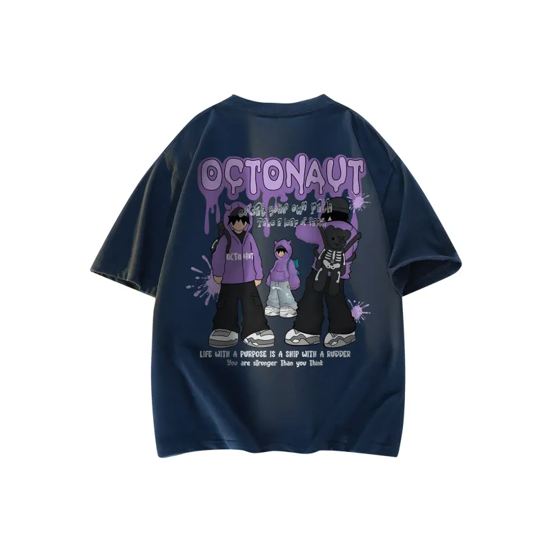 Small Columns Under The Sea T Shirt Unisex-4