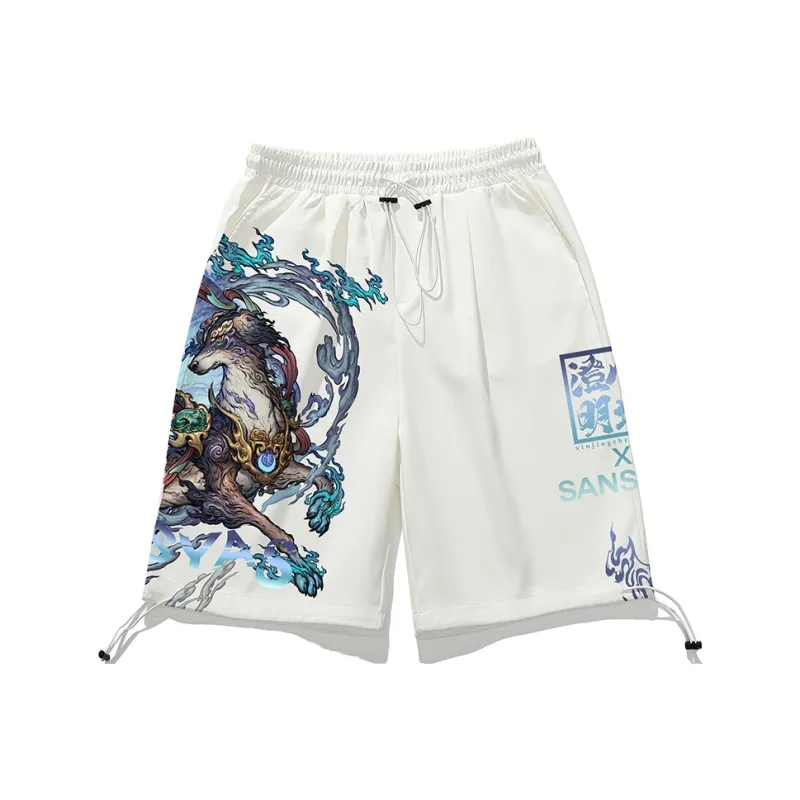 SANSYAS Casual Shorts Unisex-36