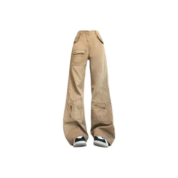 SOIE Casual Pants Unisex Khaki