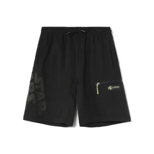 Star Wars X LINING Sports Fashion Collection Sports Shorts Men Black