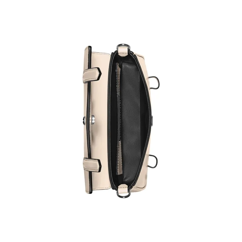 MONTBLANC Meisterstuck Leather Crossbody Bag Mini Women's Mist Beige-4