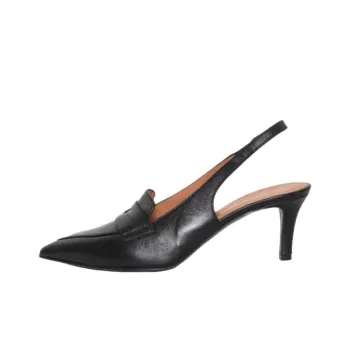 Via Roma 15 Slim Heel High Heels Women's Black