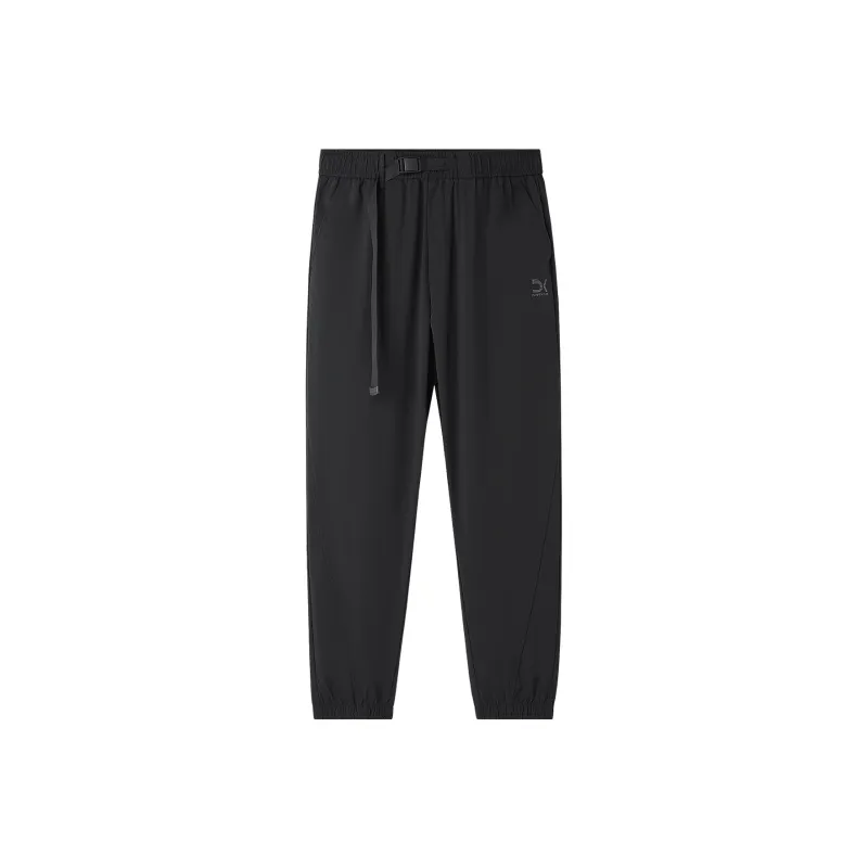 HLA Casual Pants Men Navy Blue Pattern 35-0